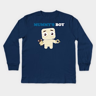 Mummy Boy Kids Long Sleeve T-Shirt